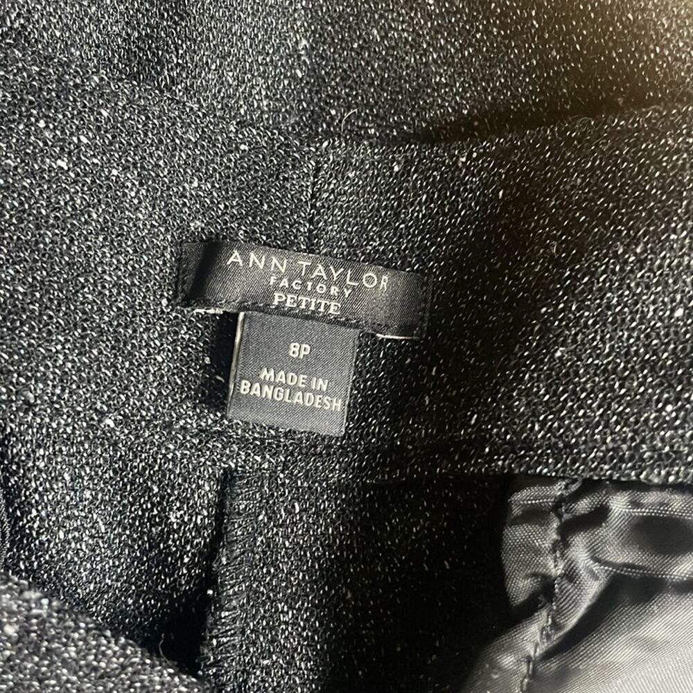 Ann Taylor Petite salt and pepper dress slacks women’s 8P - Picture 9 of 13